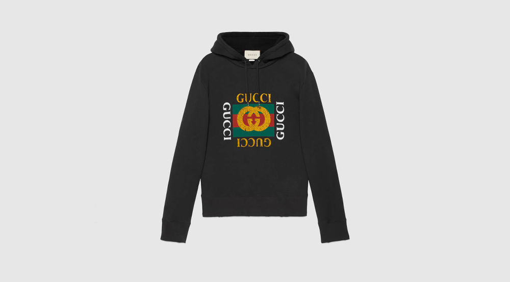 gucci champion hoodie real vs fake